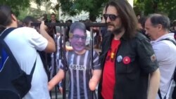 Macedonian protesters ask for bars for criminal politicians