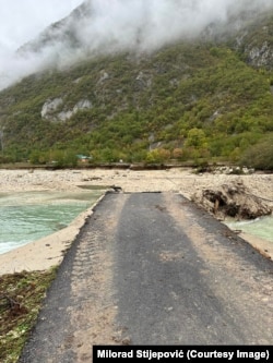 Posledice poplave u selu Komarnica u Opštini Šavnik, Crna Gora. 7. oktobar 2024.