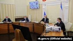 Заседание российского правительства Крыма 23 марта 2021 года