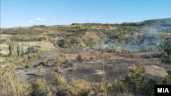 Пожар во скопско Батинци. 20.09.2025.