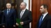 Слева направо: Беслан Эшба, Бадра Гунба и Тимур Агрба
