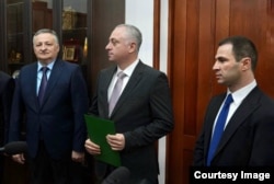 Беслан Эшба и Бадра Гунба