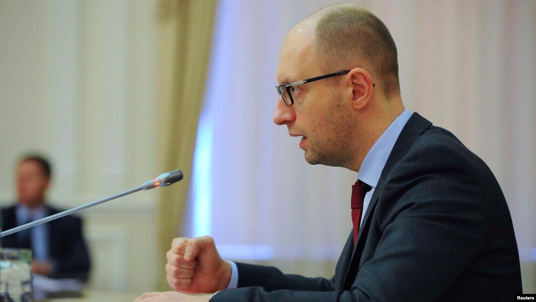 Prime Minister Arseniy Yatsenyuk suspects Russian President Vladimir Putin may plan a "skirmish" on Victory Day to discredit the authorities in Kyiv.