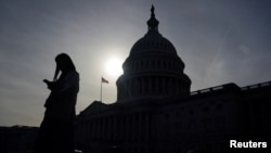 Здание Конгресса США в Вашингтоне.