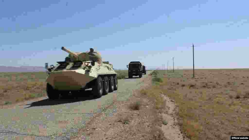 Uzbekistan - Testing modernized weapons. Photo from the website of the Ministry of Defense of Uzbekistan.