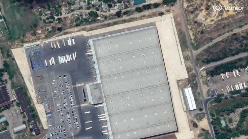 Satellite Images Reveal Damage To Russia's Wildberries Warehouses