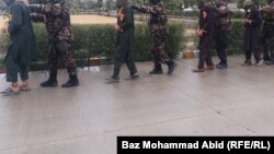آرشیف: بازداشت اعضای گروه داعش توسط نیروهای امنیتی افغان