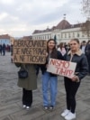 Tuzla, Bosnia Herzegovina, Student protests in Tuzla due to an increase in the price of transportation, january 2025