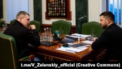 Володимир Зеленський і Михайло Федоров, 5 січня 2026 року