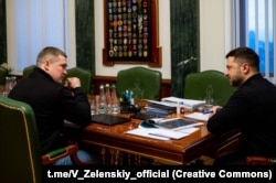 Владимир Зеленский и Михаил Федоров, 5 января 2026 года