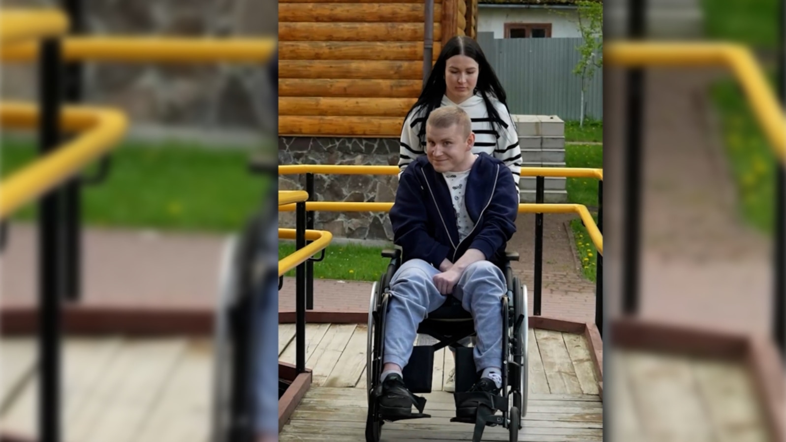 Love And War: A Ukrainian Soldier's Journey Back To Life VIDEO GRAB