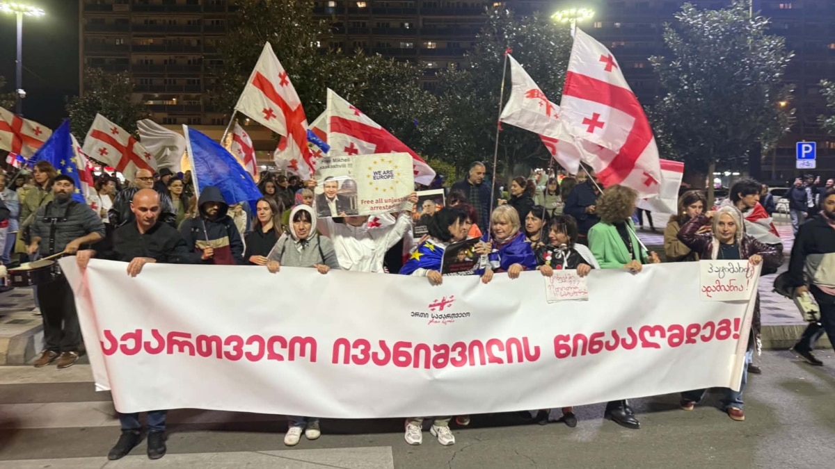 "საქართველო ივანიშვილის წინააღმდეგ" - თბილისში 42-ე შაბათის მარში იმართება