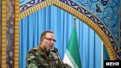 Kioumars Heydari, commander of Iranian army's Ground Forces at the Friday Prayers on April 12, 2019