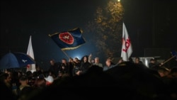 Festa e LDK-së në Prishtinë, pas fitores më 9 nëntor.