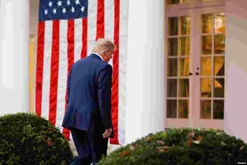 САД - Доналд Трамп изјави дека нема да ја смени својата позиција дека биле наместените претседателски избори одржани на 3 ноември.