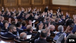 седница на бугарскиот парламент