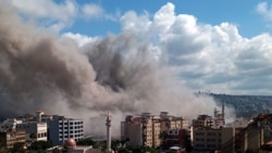 بمباران شهر صیدا توسط نیروی هوایی ارتش اسرائیل در روز چهارشنبه