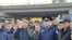 Оштун мэри Жанар Акаев таңкы рейд учурунда. Ош. 25-февраль, 2026-жыл.