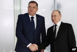 Dodik și Putin s-au întâlnit în Kazan pe 21 februarie.