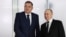 Russian President Vladimir Putin (right) with Republika Srpska leader Milorad Dodik in Kazan, Russia, on February 21