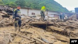 Կոլումբիա - Փրկարարները Կուետամե գյուղում, Կունդինամարկայի շրջան, 18-ը հուլիսի, 2023թ.