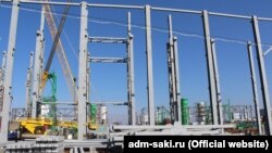 Строительство Сакской ТЭЦ
