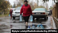 Прифронтовий Торецьк під час перебоїв водопостачання, осінь 2018 року