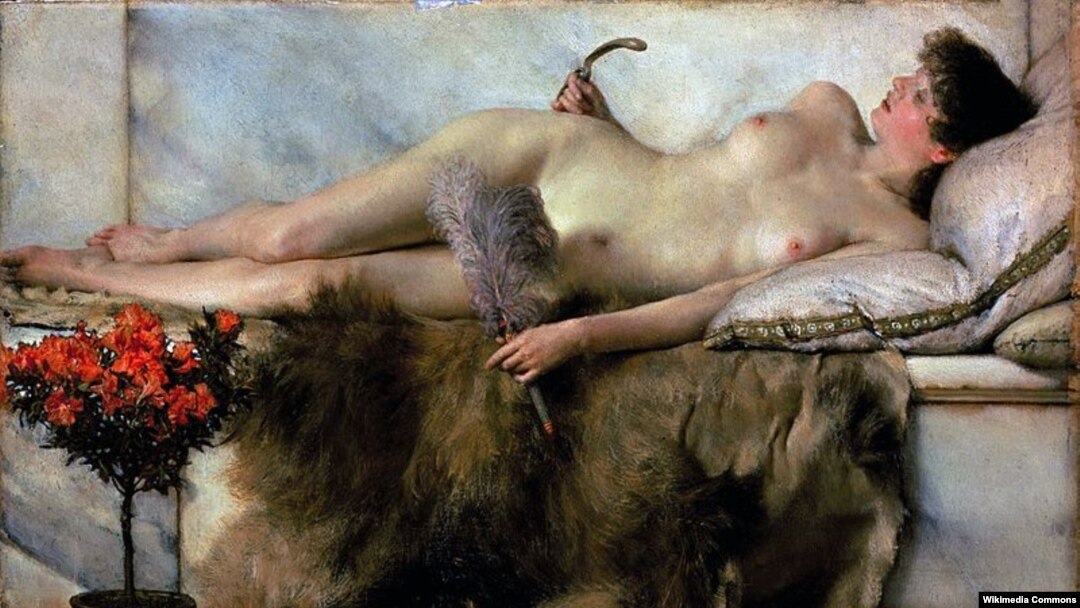 Лоўрэнс Альма-Тадэма, «У тэпідарыюме» (1881)
