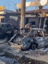 Ukraine - a Russian aerial bomb hit a busy shopping center in the town of Dobropillya in Ukraine's Donetsk Region on July 16 - screen grab