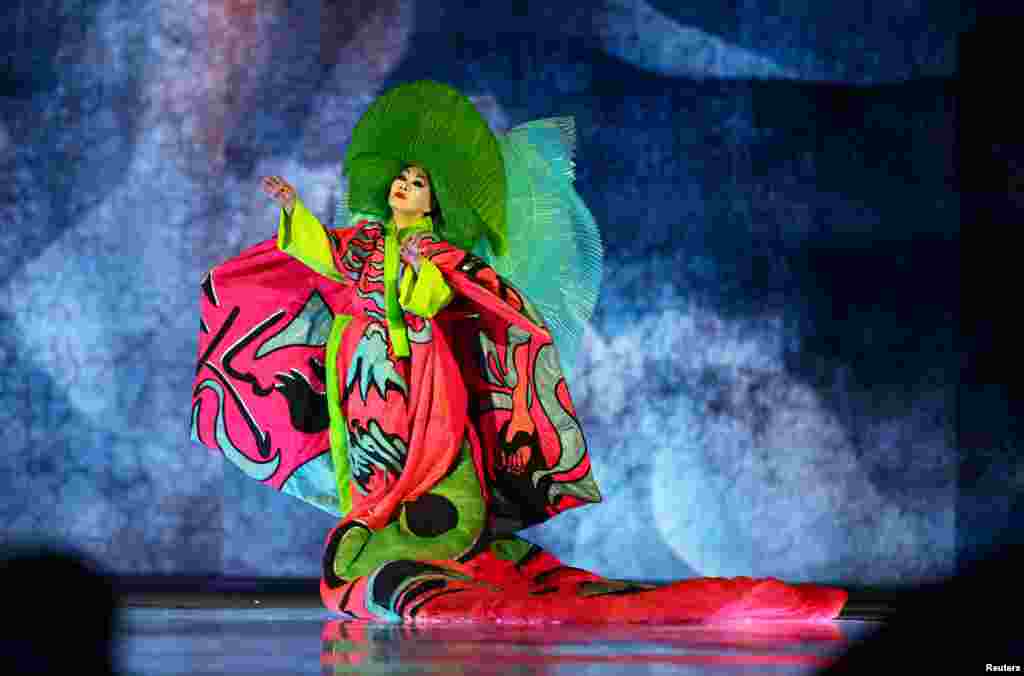 Выступ артыстаў