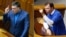 Олег Тягнибок (ліворуч) і Олег Ляшко