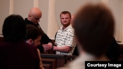 სერჰი კუხარჩუკი თბილისის საქალაქო სასამართლოში. 15 აგვისტო, 2025 წელი