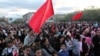 Armenia - The opposition Armenian Revolutionary Federation holds a campaign rally in Armavir, 17Apr2012.