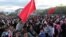 Armenia - The opposition Armenian Revolutionary Federation holds a campaign rally in Armavir, 17Apr2012.
