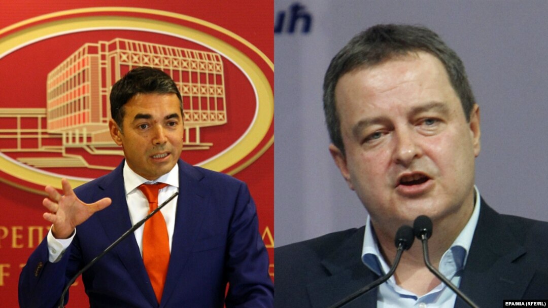 Nikola Dimitrov i Ivica Dačić ministri spoljnih poslova Makedonije i Srbije 