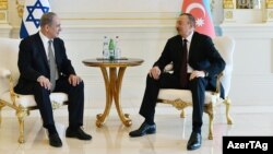 Benjamin Netanyahu və İlham Əliyev