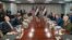 دیدار علی الزیدی، نخست‌وزیر عراق، با پیت هگست، وزیر دفاع آمریکا، واشینگتن، ۲۳ تیر