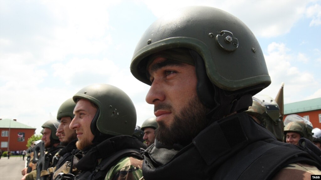 Бойцы полка специального назначения имени А.Кадырова, Чечня, иллюстративное фото