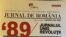 Afiș al spectacolului „Jurnal de România 89. Jurnalul unei Revoluții”