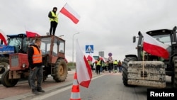 Ілюстраційне фото. Протест польських фермерів у Медиці, 20 березня 2024 року