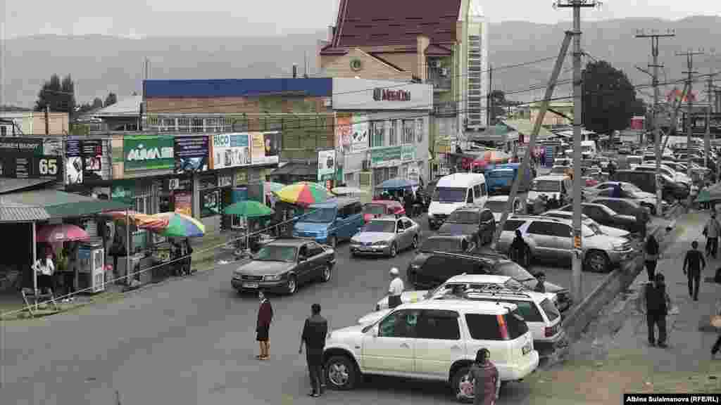 Kyrgyzstan. The city of Talas. September 19, 2018