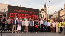Izborna lista "Studentska lista – Studenti pobjeđuju" kandidovala je listu za Narodnu skupštinu Srbije, što je prvi izlazak studentskog pokreta na izbore nakon dvije godine protesta, blokada i političkih zahtjeva upućenih vlastima u Beogradu.