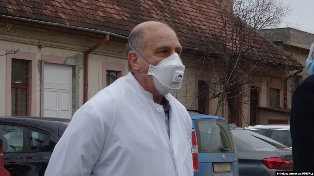 Virgil Musta, șeful Secției de boli infecțioase de la spitalul ”Victor Babeș” din Timișoara