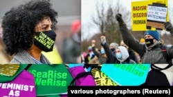 "Ez a maszk nem hallgattathat el" - rasszizmus ellenes tüntetés Amszterdamban