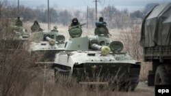 უკრაინა, პრორუსი სეპარატისტების რუსული საბრძოლო ტექნიკა