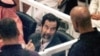 Saddam Hussein in court (file photo)