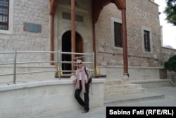 Sabina Fati la Konya, moscheea Aladin din sec.12, Turcia, 22 iulie 2021
