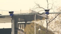 Камери од проектот „Безбеден град“ во Скопје.