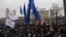 Митинг оппозиции в Москве. 2011 год.