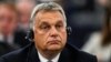 Hungarian Prime Minister Viktor Orban listens to a speech in the plenary session at the European Parliament in Strasbourg on September 11.